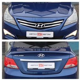 Седан Hyundai Solaris 2016 года, 1160000 рублей, Мирное