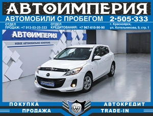 Хетчбэк Mazda 3 2012 года, 958000 рублей, Солонцы