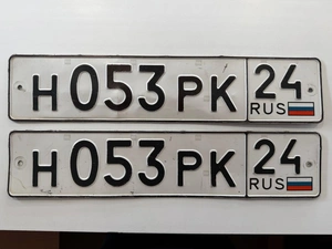 гос номер Н 053 РК 24 165000 рублей, Красноярск