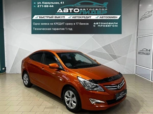 Седан Hyundai Solaris 2015 года, 949000 рублей, Красноярск