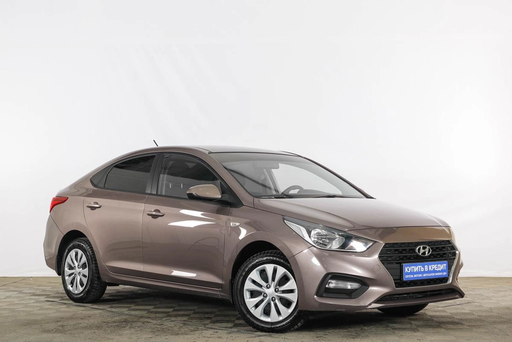 Седан Hyundai Solaris 2019 года, 1259000 рублей, Тюмень