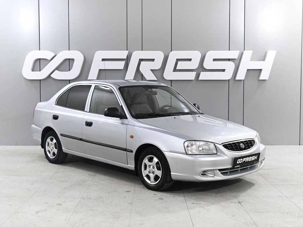 Седан Hyundai Accent 2004 года, 419000 рублей, Аксай