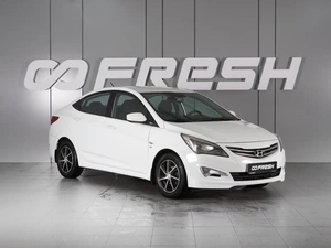 Седан Hyundai Solaris 2015 года, 1095000 рублей, Красный Пахарь