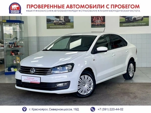 Седан Volkswagen Polo 2017 года, 830000 рублей, Красноярск