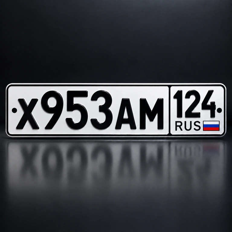 Гос номер 953 120000 рублей, Красноярск