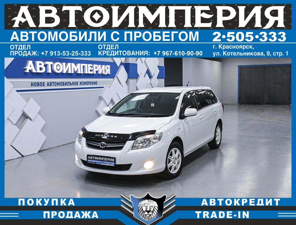 Универсал Toyota Corolla Fielder 2009 года, 898000 рублей, Солонцы