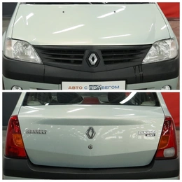 Седан Renault Logan 2005 года, 470000 рублей, Курск