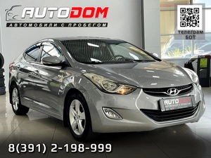 Седан Hyundai Avante 2011 года, 967000 рублей, Солонцы