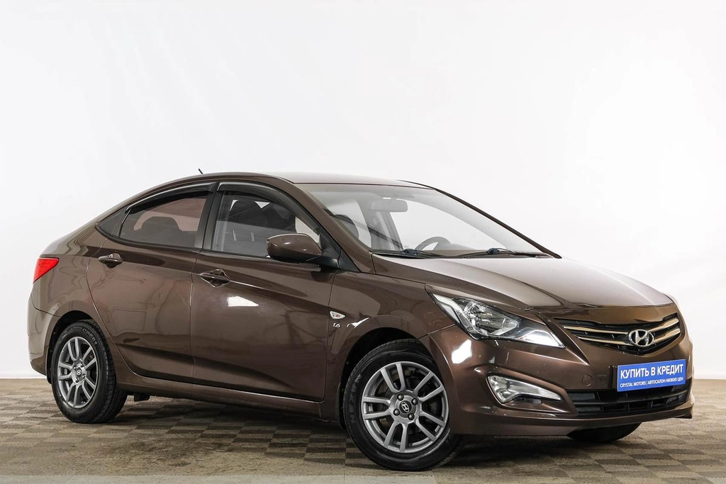Седан Hyundai Solaris 2016 года, 1279000 рублей, Тюмень