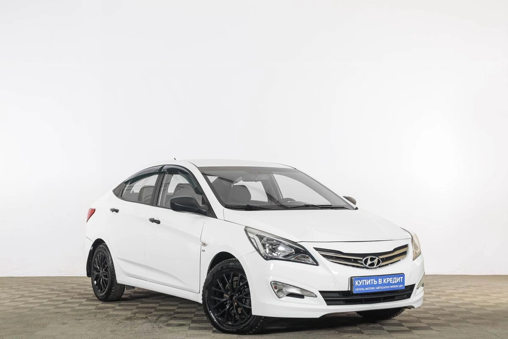Седан Hyundai Solaris 2014 года, 969000 рублей, Тюмень