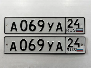 гос номер  А 069 УА 24 95000 рублей, Красноярск