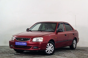 Седан Hyundai Accent 2005 года, 419000 рублей, Сургут