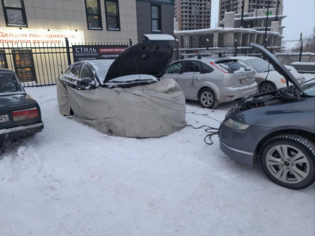 Отогрев авто 3000 рублей, Красноярск