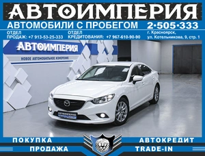 Универсал Mazda 6 2014 года, 1348000 рублей, Солонцы