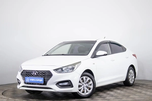 Седан Hyundai Solaris 2018 года, 1429000 рублей, Пермь