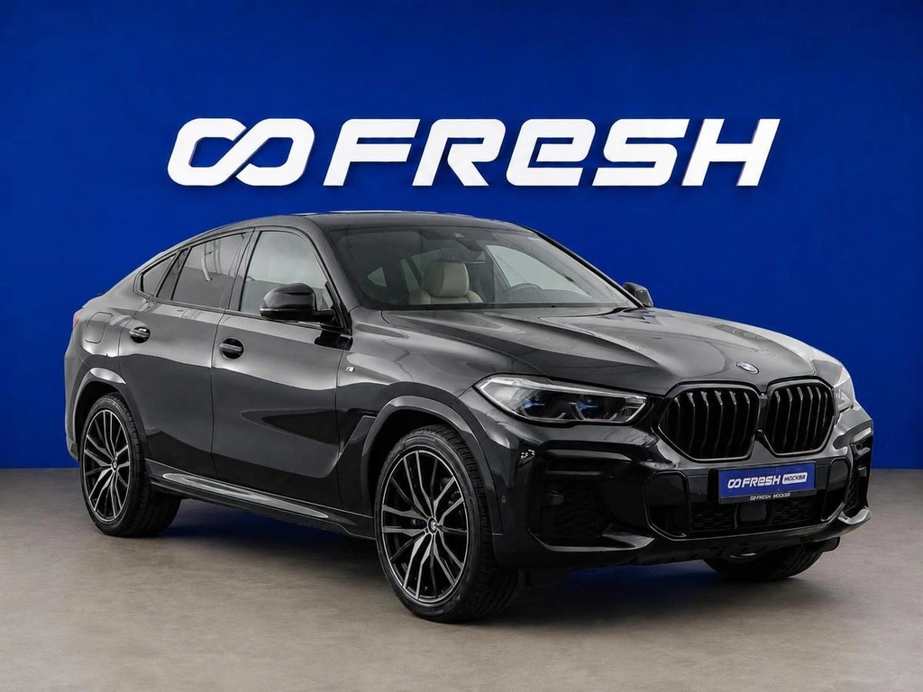Внедорожник BMW X6 2021 года, 6911444 рублей, Москва