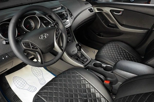 Седан Hyundai Elantra 2015 года, 1199000 рублей, Тюмень