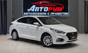Седан Hyundai Solaris 2017 года, 1347000 рублей, Красноярск