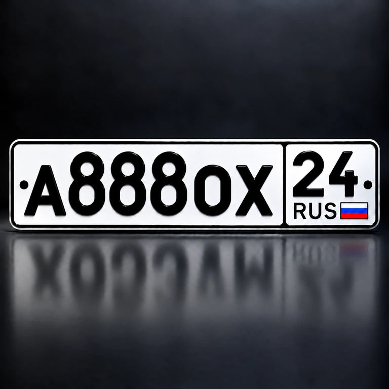 Гос номер 888 450000 рублей, Красноярск