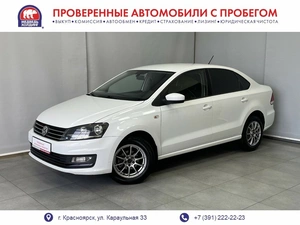 Седан Volkswagen Polo 2015 года, 845000 рублей, Красноярск