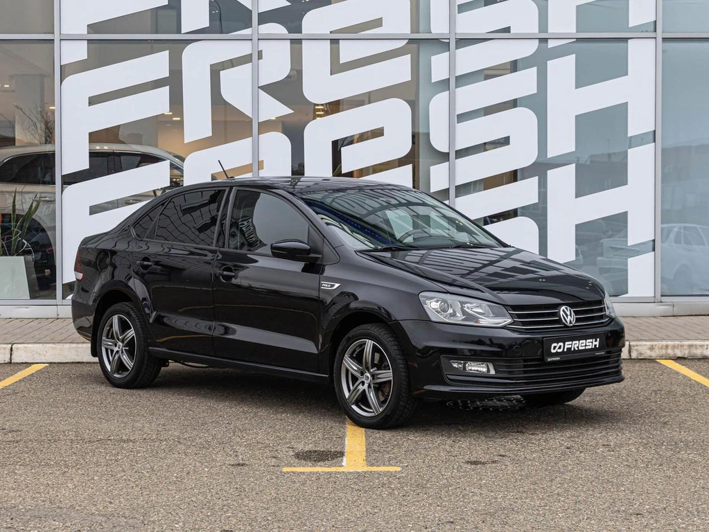 Седан Volkswagen Polo 2019 года, 1350000 рублей, Краснодар