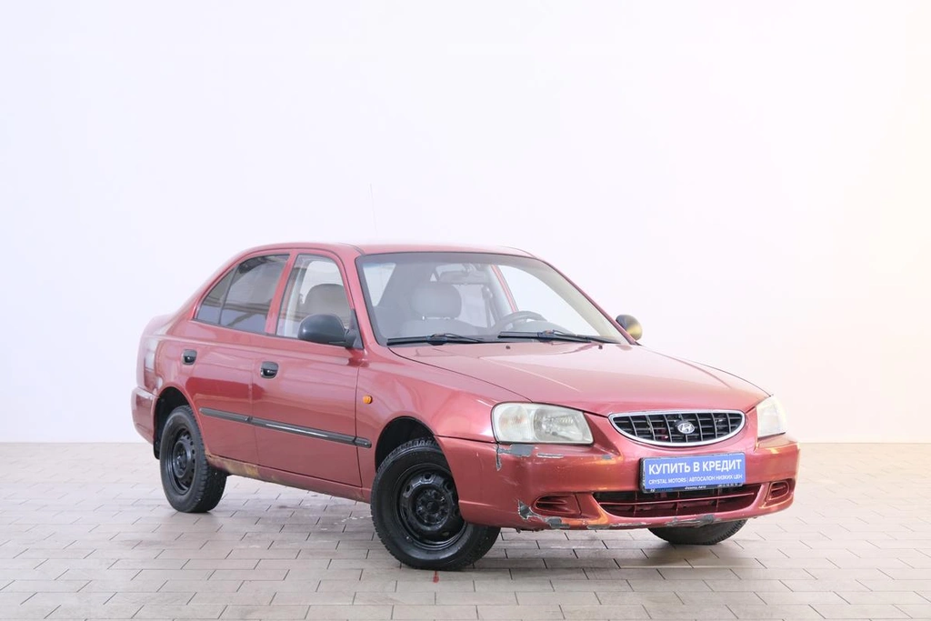Седан Hyundai Accent 2006 года, 349000 рублей, Омск