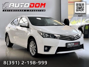 Седан Toyota Corolla 2013 года, 1147000 рублей, Солонцы