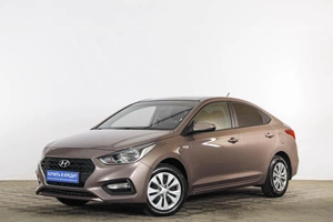 Седан Hyundai Solaris 2019 года, 1259000 рублей, Тюмень