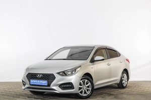 Седан Hyundai Solaris 2017 года, 1299000 рублей, Тюмень