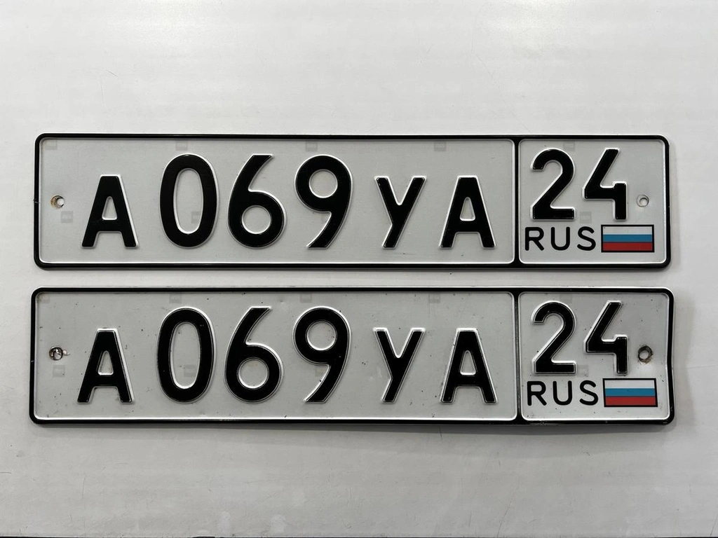 гос номер  А 069 УА 24 95000 рублей, Красноярск