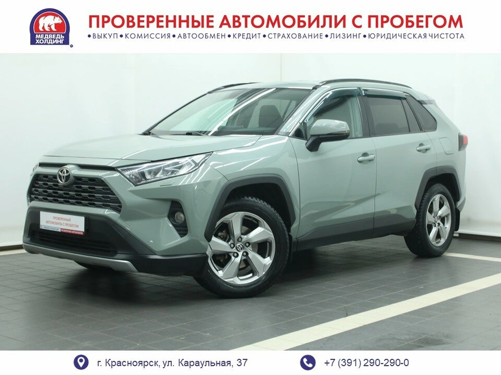 Внедорожник Toyota RAV4 2020 года, 3150000 рублей, Красноярск