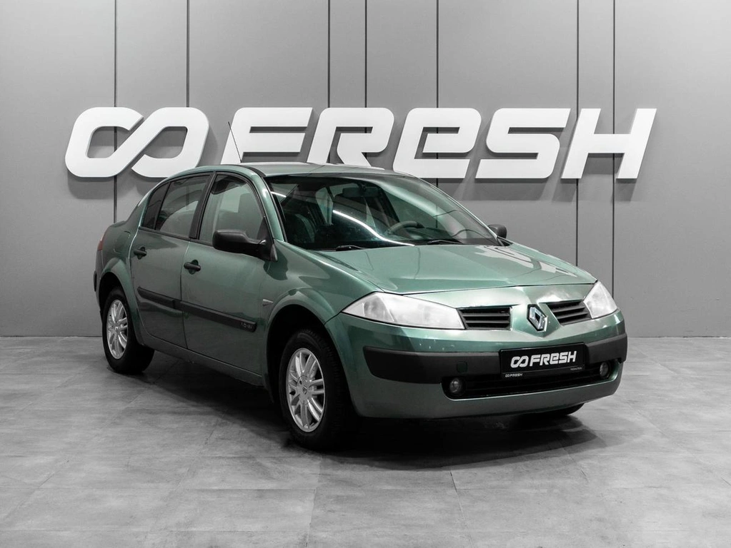 Седан Renault Megane 2004 года, 291000 рублей, Тюмень