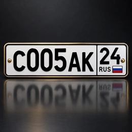 Гос номер 005 230000 рублей, Красноярск