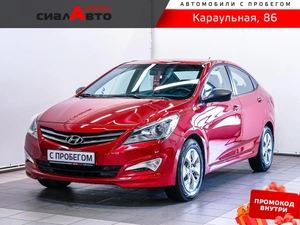 Седан Hyundai Solaris 2015 года, 990000 рублей, Красноярск