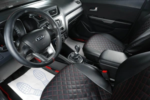 Седан Kia Rio 2013 года, 799000 рублей, Тюмень