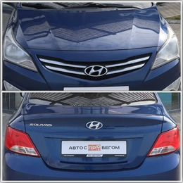 Седан Hyundai Solaris 2016 года, 890000 рублей, Мирное