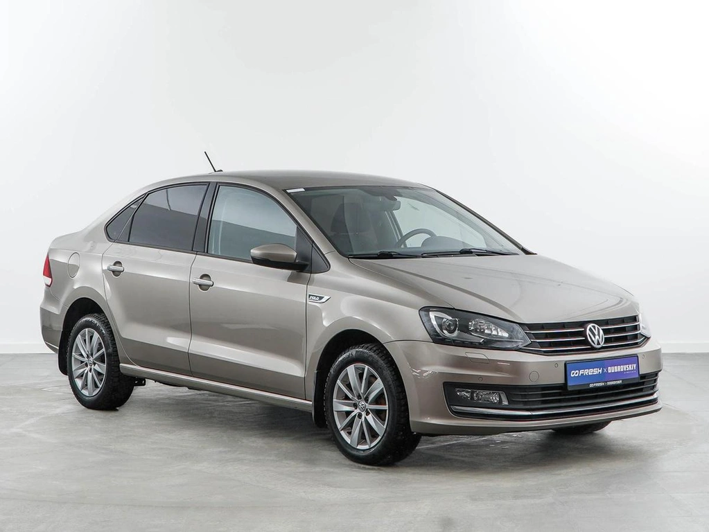 Седан Volkswagen Polo 2017 года, 1437444 рублей, Москва
