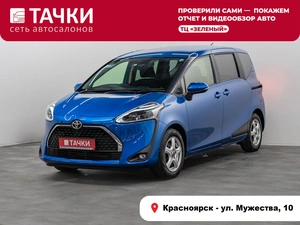 Минивэн Toyota Sienta 2019 года, 1700000 рублей, Красноярск