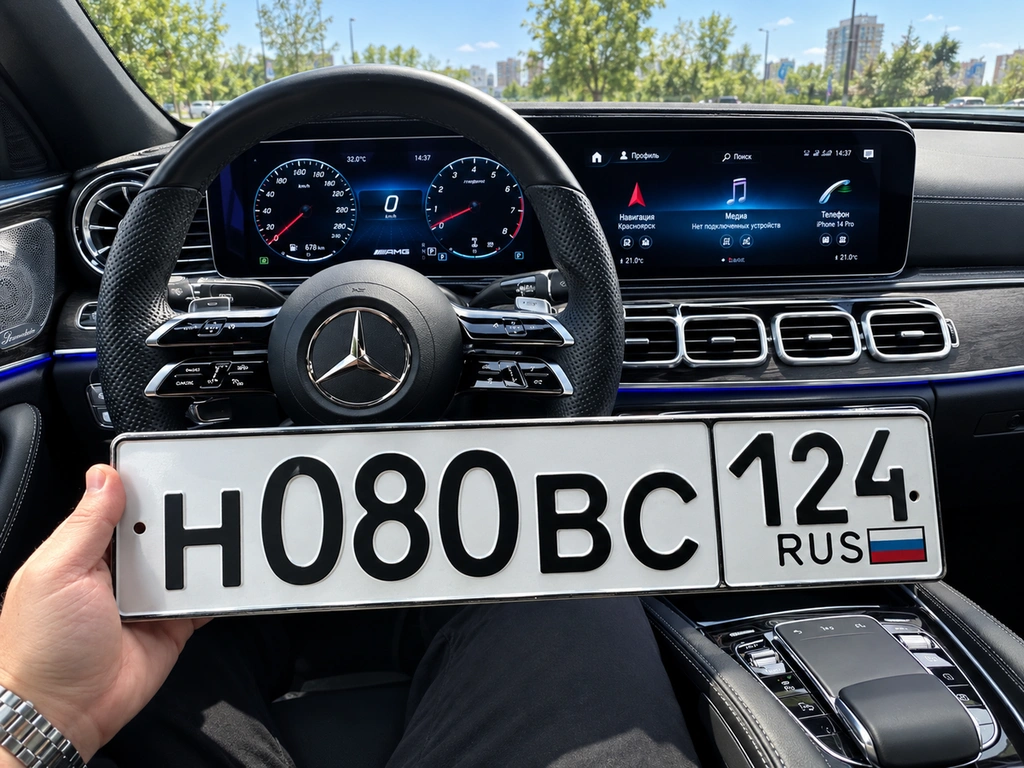 Н 080 ВС 124 100000 рублей, Красноярск