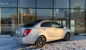 Седан Chevrolet Aveo 2012 года, 592000 рублей, Красноярск