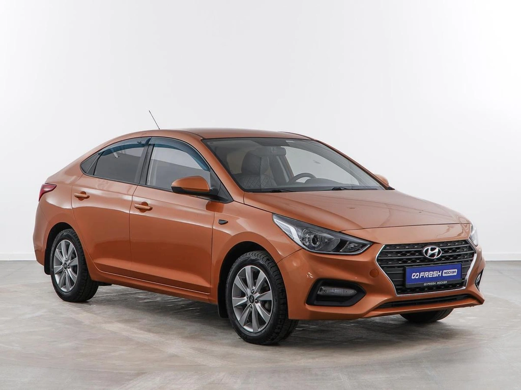 Седан Hyundai Solaris 2017 года, 1083055 рублей, Москва