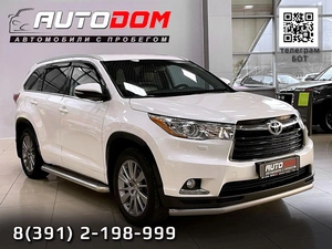 Внедорожник Toyota Highlander 2014 года, 2547000 рублей, Солонцы