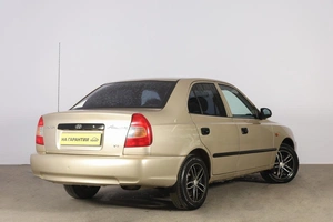 Седан Hyundai Accent 2002 года, 349000 рублей, Новосибирск