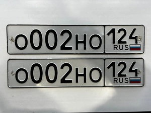гос номер О 002 НО 124 350000 рублей, Красноярск