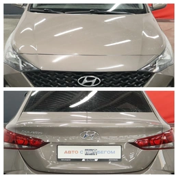 Седан Hyundai Solaris 2021 года, 1700000 рублей, Курск