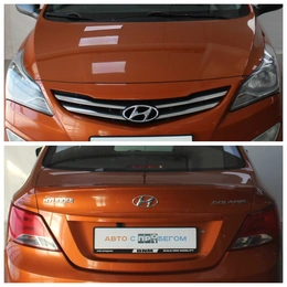 Седан Hyundai Solaris 2014 года, 915000 рублей, Смоленск