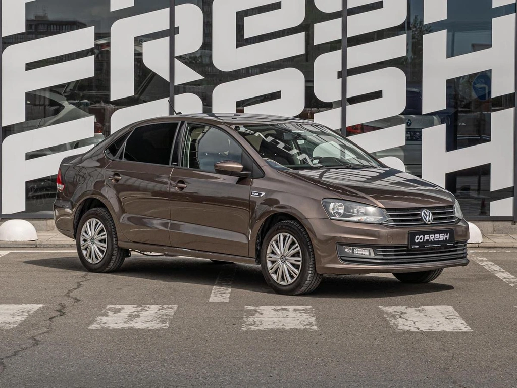 Седан Volkswagen Polo 2017 года, 1261000 рублей, Краснодар