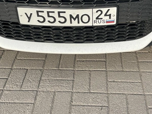 Продам гос номер у 555 мо 24 349000 рублей, Красноярск