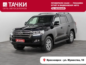 Внедорожник Toyota Land Cruiser 2019 года, 7350000 рублей, Красноярск
