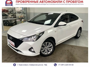 Седан Hyundai Solaris 2021 года, 1485000 рублей, Красноярск